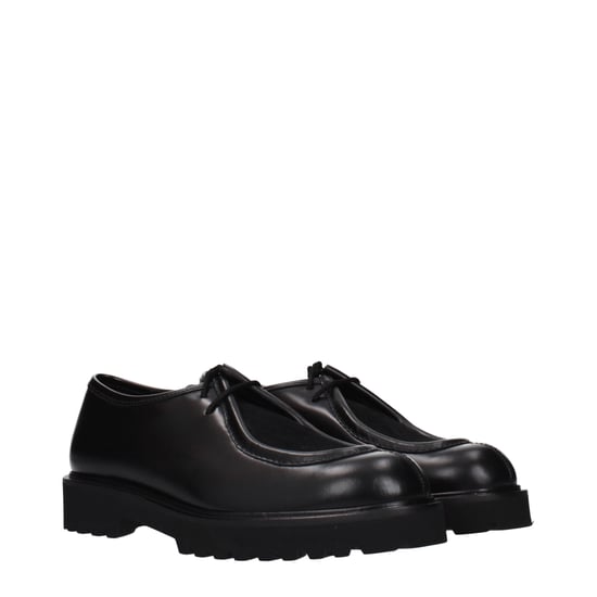 Max Mara schwarze Leder-Oxfords und Derbys - Image 2