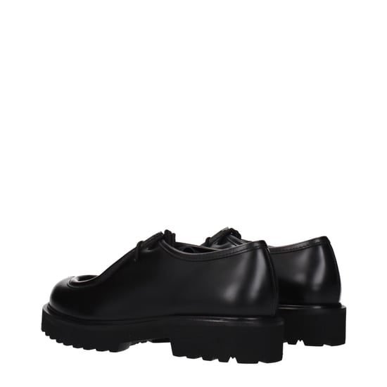 Max Mara schwarze Leder-Oxfords und Derbys - Image 4