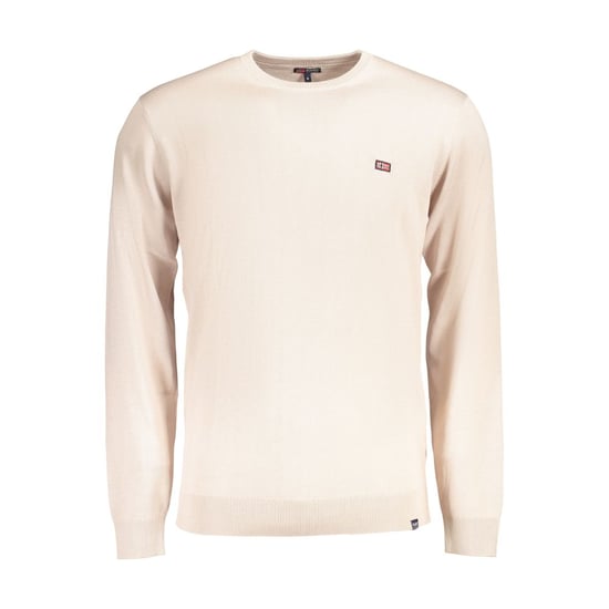 Norwegen 1963 Beiger Baumwollpullover für Herren - Image 1