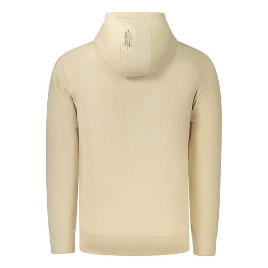 Coveri Moving Beige Baumwoll-Herrenhoodie - Image 2