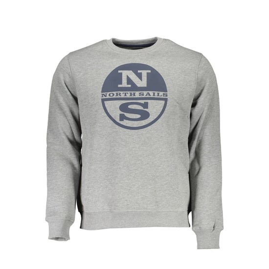 North Sails Grauer Baumwollpullover für Herren - Image 1