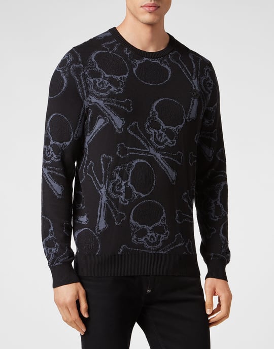 Rundhalspullover Skull&Bones - Image 2