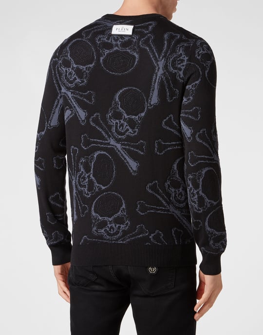 Rundhalspullover Skull&Bones - Image 5