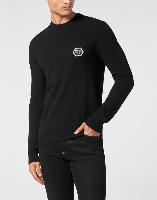 Pullover Rundhalsausschnitt Hexagon - Image 2