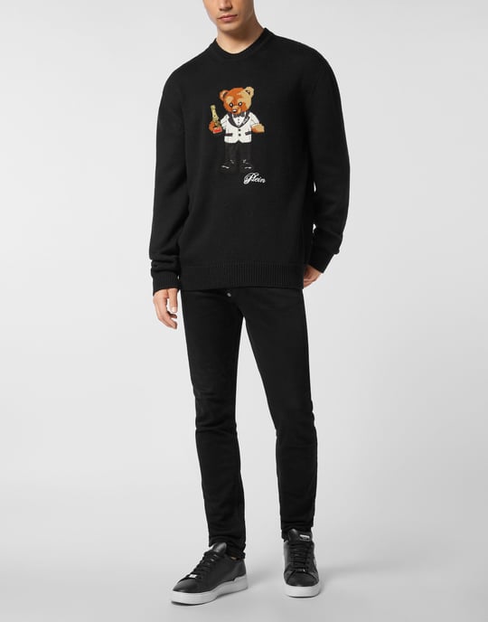 Pullover Rundhalsausschnitt Ls Teddy - Image 4