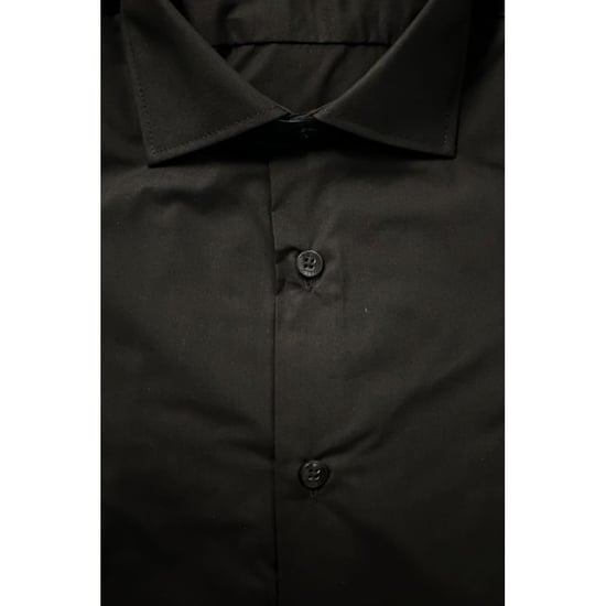 Baldinini Trend Schwarzes Baumwoll-Hemd für Herren - Image 3