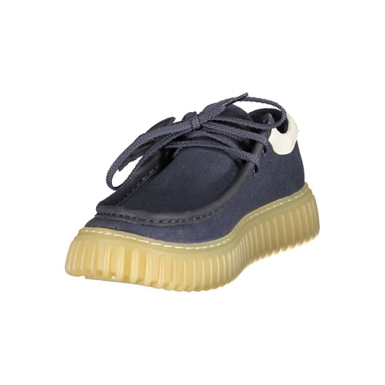 Clarks Blaue Stoff Herren Schuh - Image 3