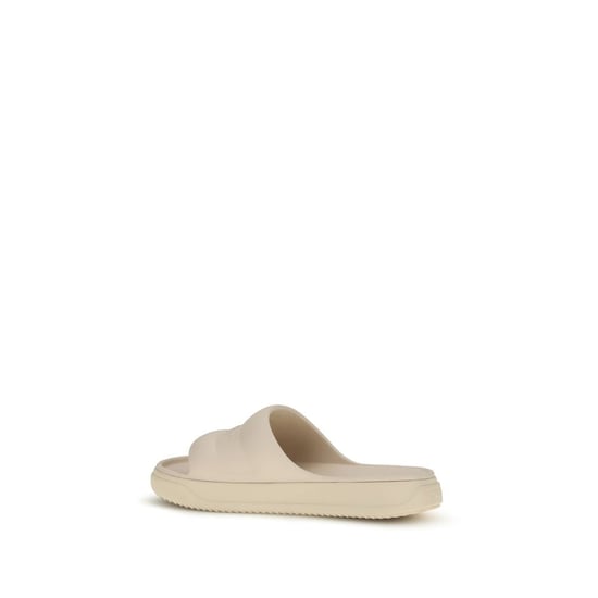Moncler Beige Gummischlappen - Image 3