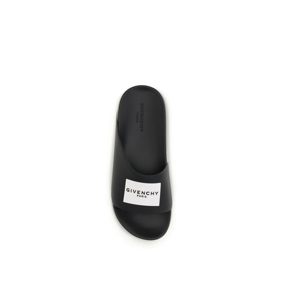 Givenchy schwarze Gummisandalen - Image 4