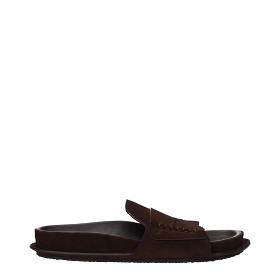 Jacquemus Braune Leder-Slipper - Image 1
