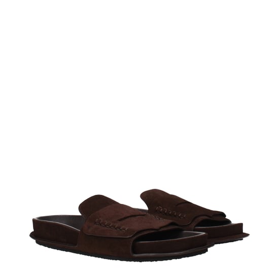 Jacquemus Braune Leder-Slipper - Image 2