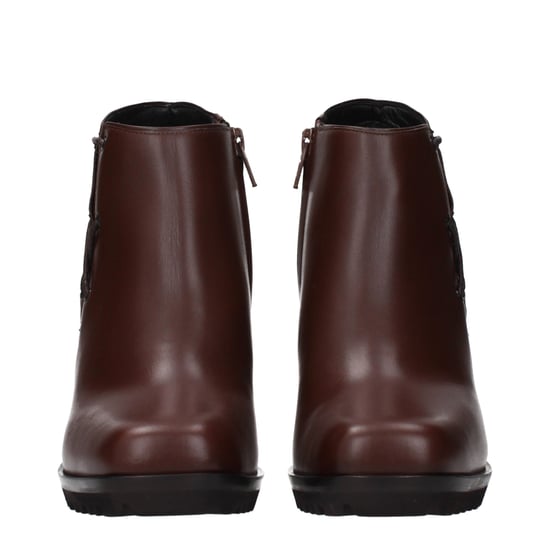 Max Mara braune Leder-Stiefeletten - Image 3