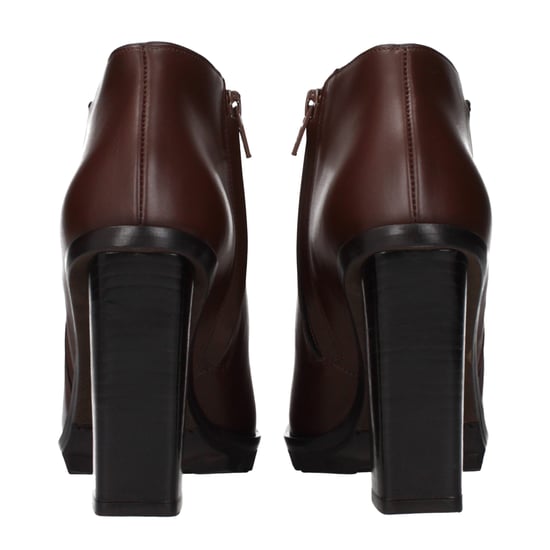 Max Mara braune Leder-Stiefeletten - Image 5