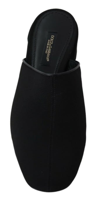 Dolce & Gabbana Schwarze Slide-Sandale - Image 4
