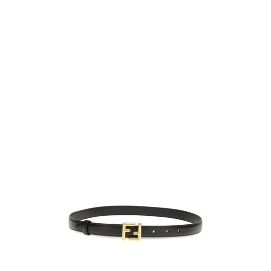 Fendi Schwarzer Kalbsleder Bos Taurus Gürtel Regular - Image 2