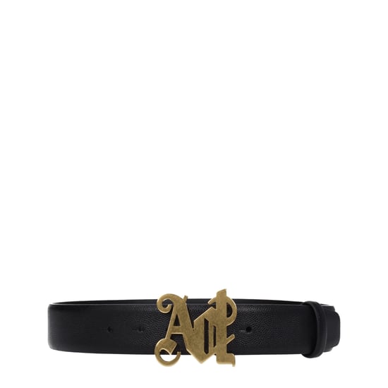 Palm Angels Schwarzer Leder Gürtel Regular - Image 1