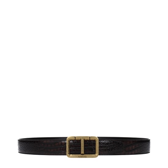 Tom Ford Brauner Leder Gürtel Regular - Image 1