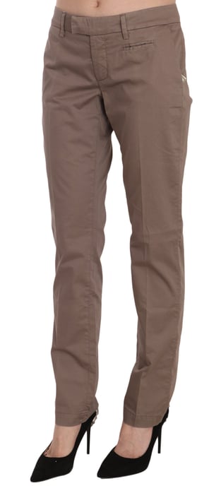 Dondup Braune Niedrigtaillige Gerade Geschnittene Hose - Image 2