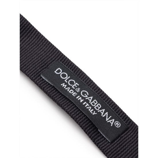 Dolce & Gabbana Schwarze Seidenfliege - Image 4