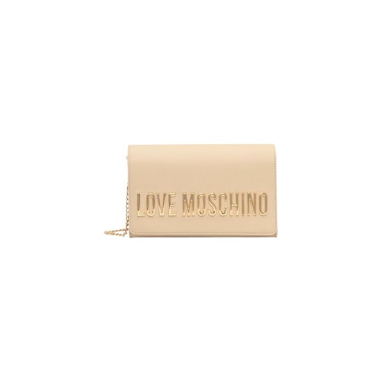 Love Moschino Beiger Polyethylen-Handtasche - Image 1