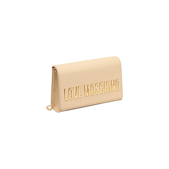Love Moschino Beiger Polyethylen-Handtasche - Image 2