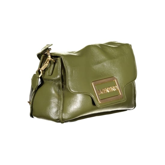 Mario Valentino Verde Polyurethan Damen Handtasche mit verstellbarem Tragriemen - Image 3