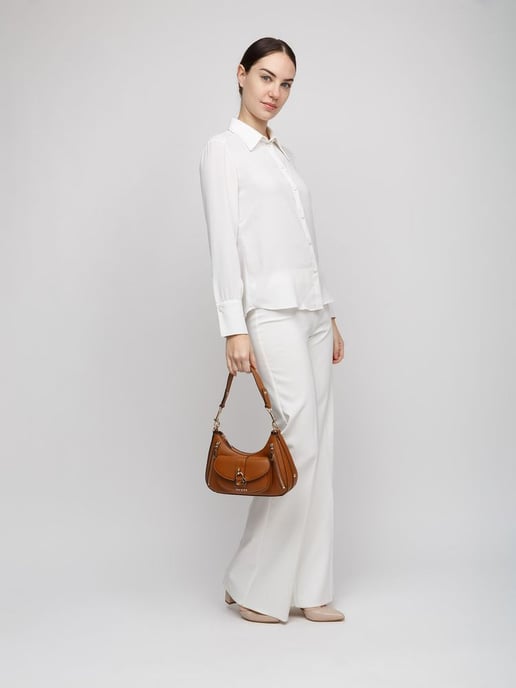 Guess Schultertasche Karamell - Image 5