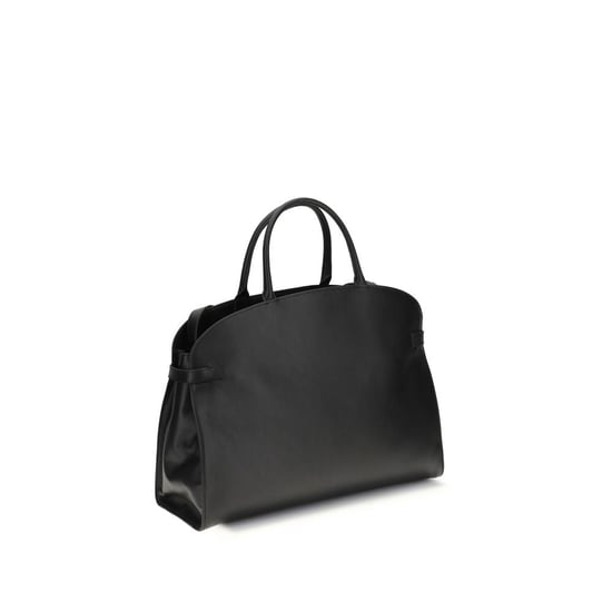 Coccinelle Schwarze Kalbsleder Bos Taurus Handtasche - Image 3