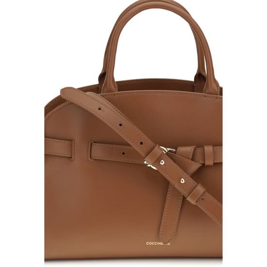 Coccinelle Braune Kalbsleder Bos Taurus Handtasche - Image 4