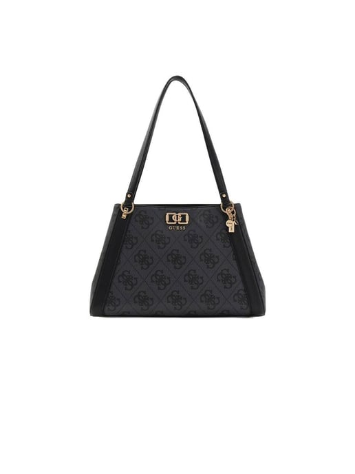 Guess Schultertasche Kohle-Logo - Image 1