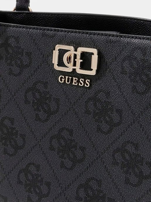 Guess Schultertasche Kohle-Logo - Image 4