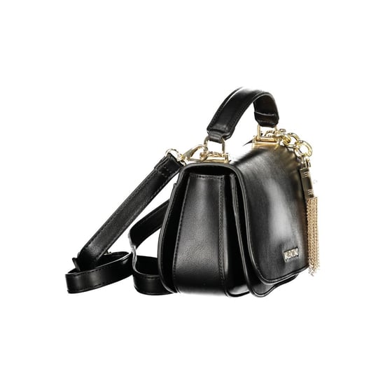Mario Valentino Schwarze Polyurethan Damenhandtasche - Image 3