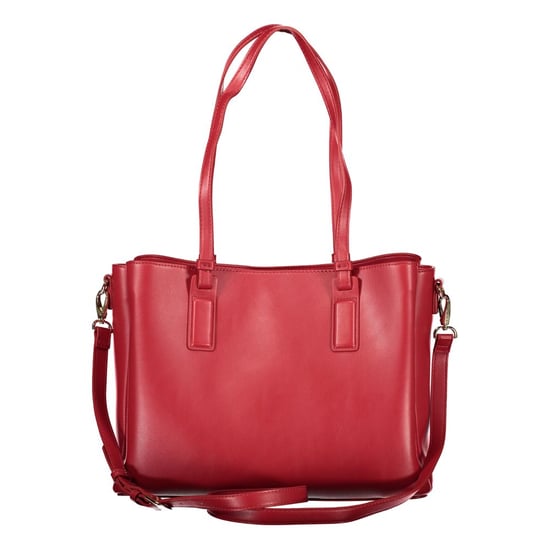 Mario Valentino Rosso Polyurethan Damenhandtasche - Image 2