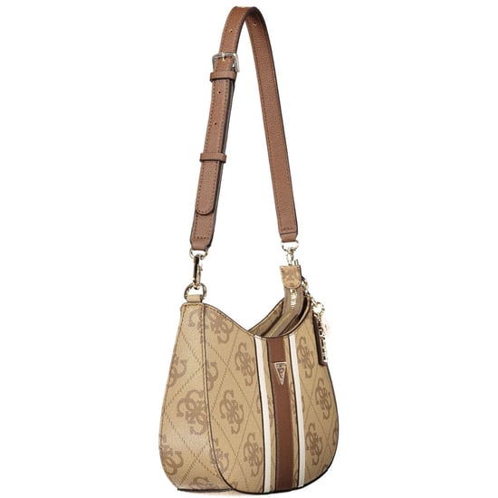 Guess Jeans Beiger Polyurethan Damenhandtasche - Image 3