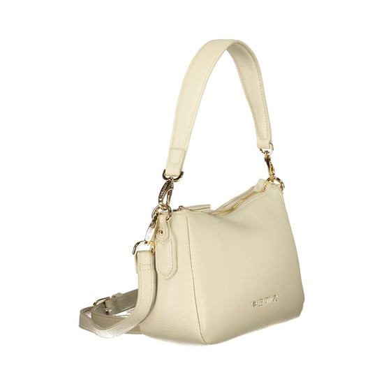 Mario Valentino Beige Polyurethan Damenhandtasche mit Schultergurt - Image 3