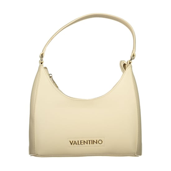 Mario Valentino Beige Polyurethan Damenhandtasche mit verstellbarem Schultergurt - Image 1