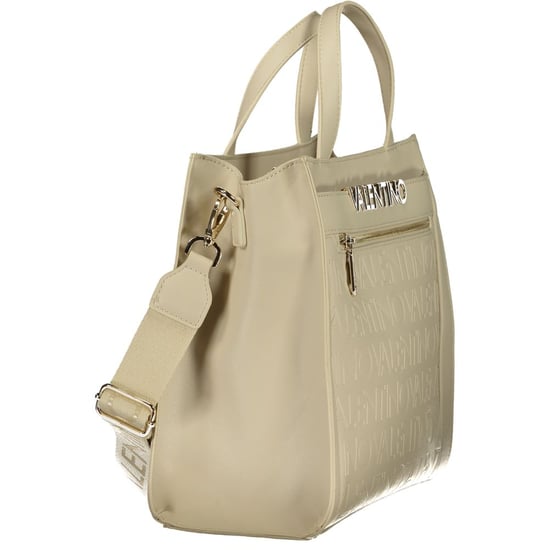 Mario Valentino Beige Polyurethan Damenhandtasche - Image 3