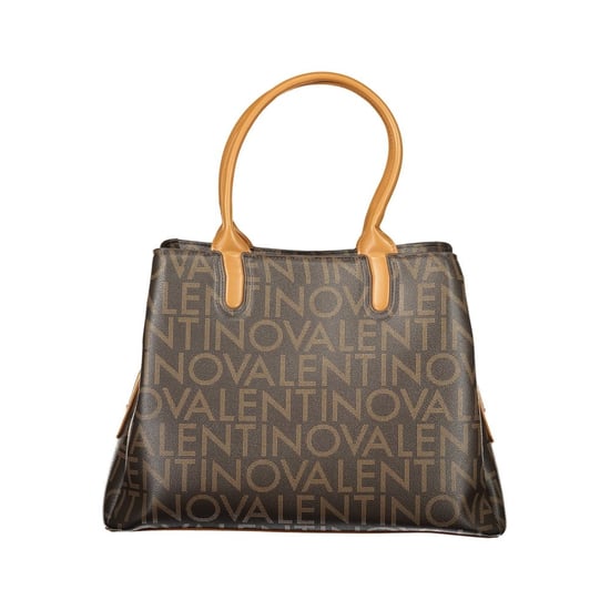 Mario Valentino Braune Polyurethan Damenhandtasche mit Griffen - Image 2