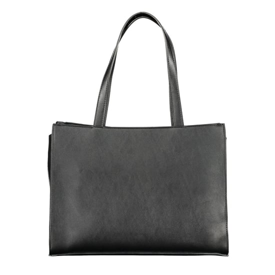 Mario Valentino Nero Polyurethan Damenhandtasche mit mehreren Fächern - Image 2