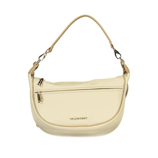 Mario Valentino Beige Polyurethan Damenhandtasche mit verstellbarem Schulterriemen - Image 1