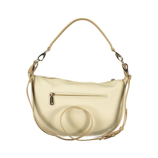 Mario Valentino Beige Polyurethan Damenhandtasche mit verstellbarem Schulterriemen - Image 2