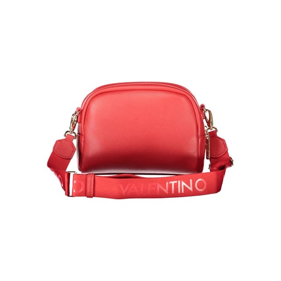 Mario Valentino Rosso Polyurethan Damenhandtasche mit verstellbarem Schulterriemen - Image 2