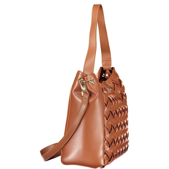 Mario Valentino Braune Polyurethan Damenhandtasche - Image 3