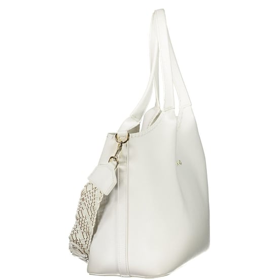 Mario Valentino Bianco Polyurethan Damenhandtasche - Image 3