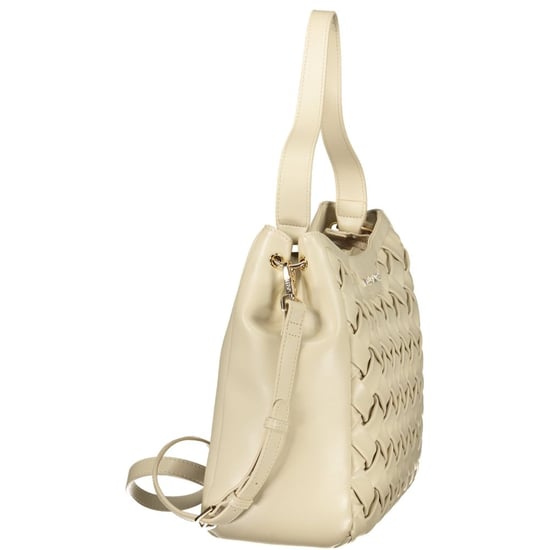 Mario Valentino Beiger Polyurethan Damenhandtasche - Image 3