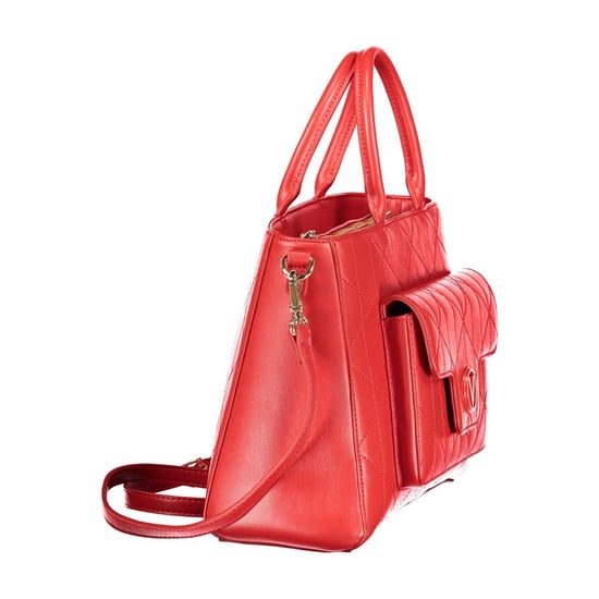 Mario Valentino Rosso Polyurethan Damenhandtasche - Image 3