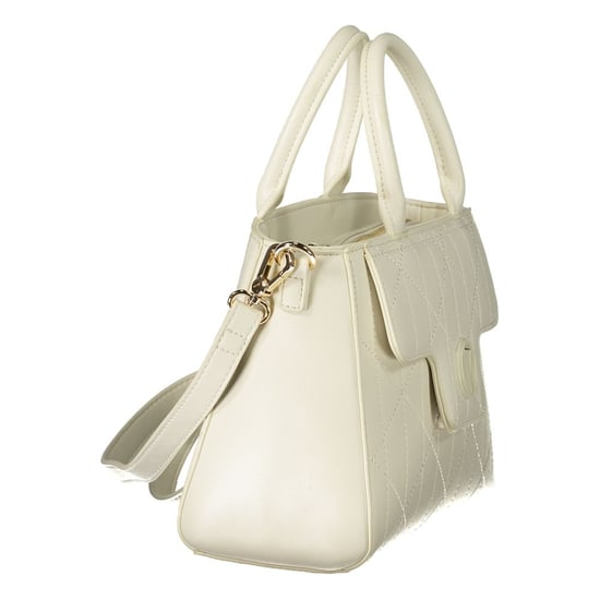 Mario Valentino Weiße Polyurethan Damenhandtasche - Image 3