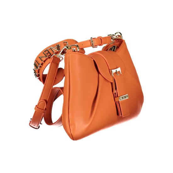 Mario Valentino Orange Polyurethan Damenhandtasche - Image 3