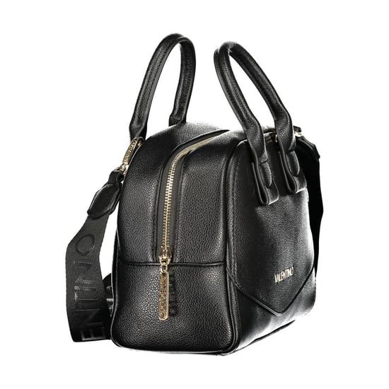 Mario Valentino Schwarze Synthetikleder Damenhandtasche mit Schulterriemen - Image 3