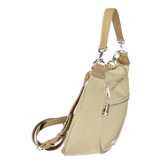 Mario Valentino Beige Polyurethan Damenhandtasche - Image 3